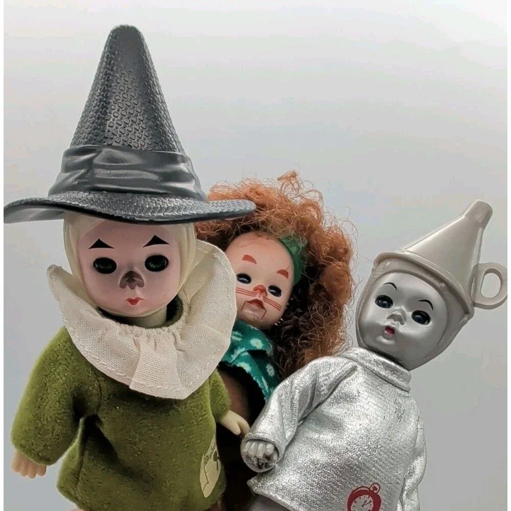 Madame Alexander Dolls Wizard Of Oz Scarecrow Lion Tinman 3